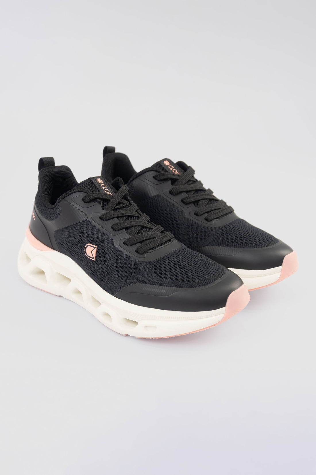 TENIS MUJER NEGRO RUNNING