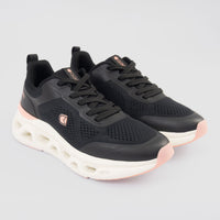 TENIS MUJER NEGRO RUNNING