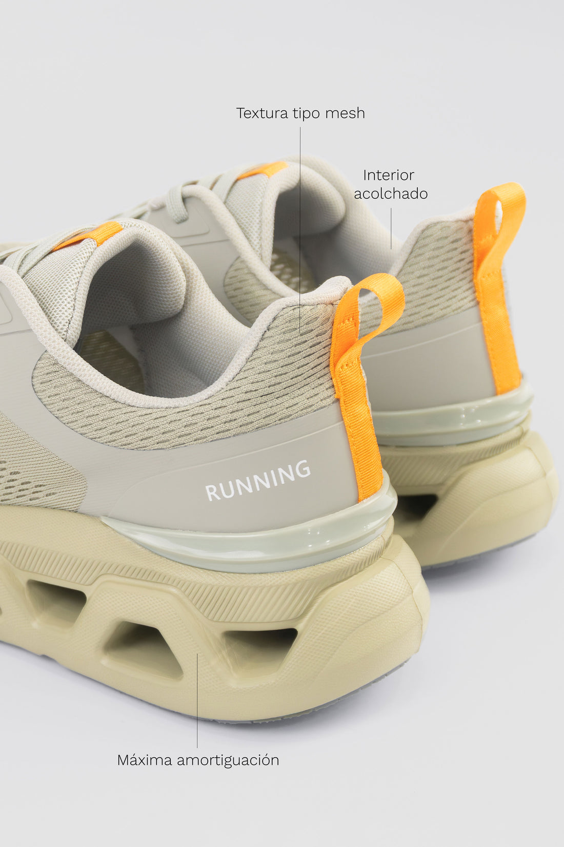 TENIS HOMBRE MARFIL RUNNING