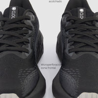 TENIS NEGROS HOMBRE RECOVERY