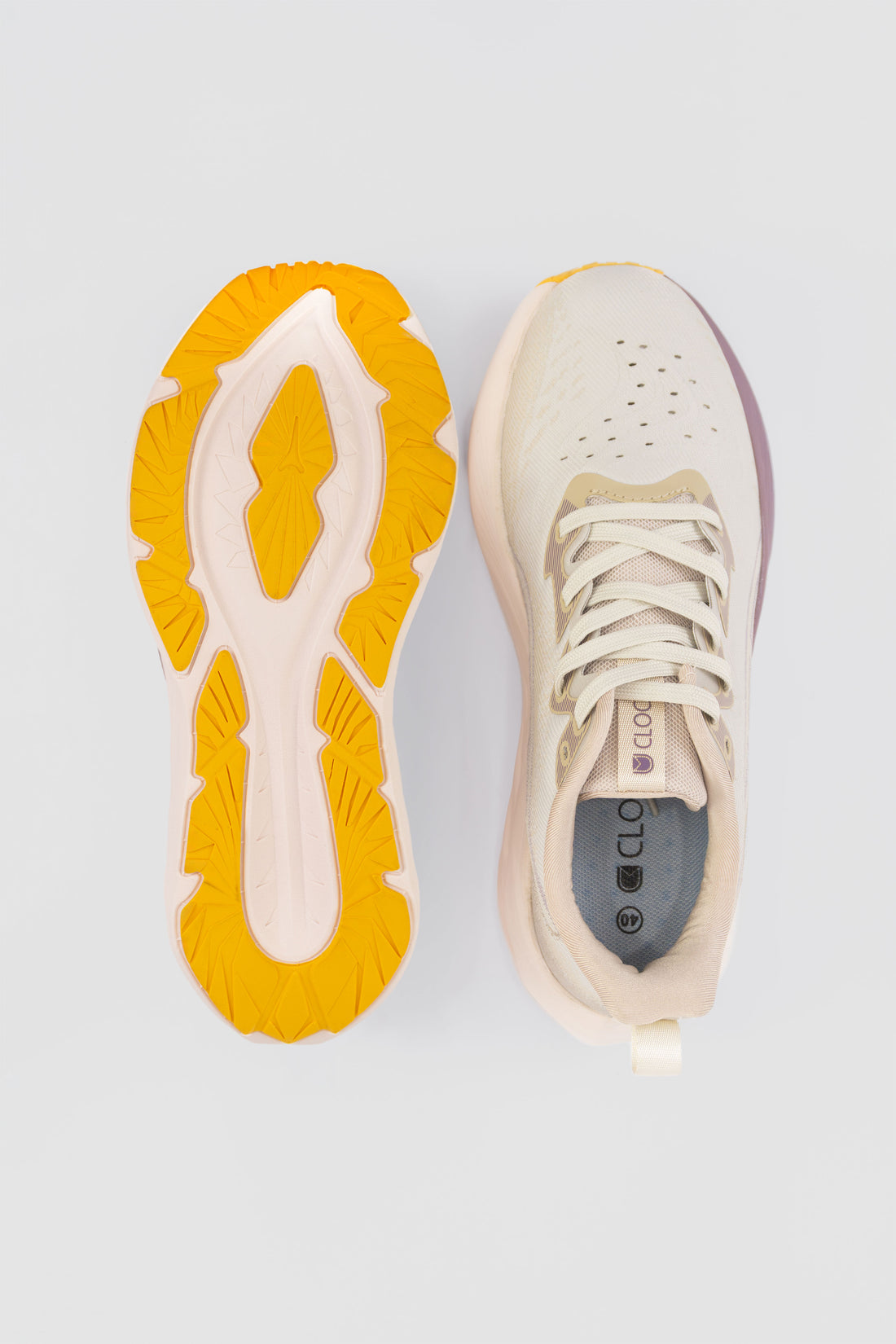 TENIS MUJER AMARILLO RECOVERY