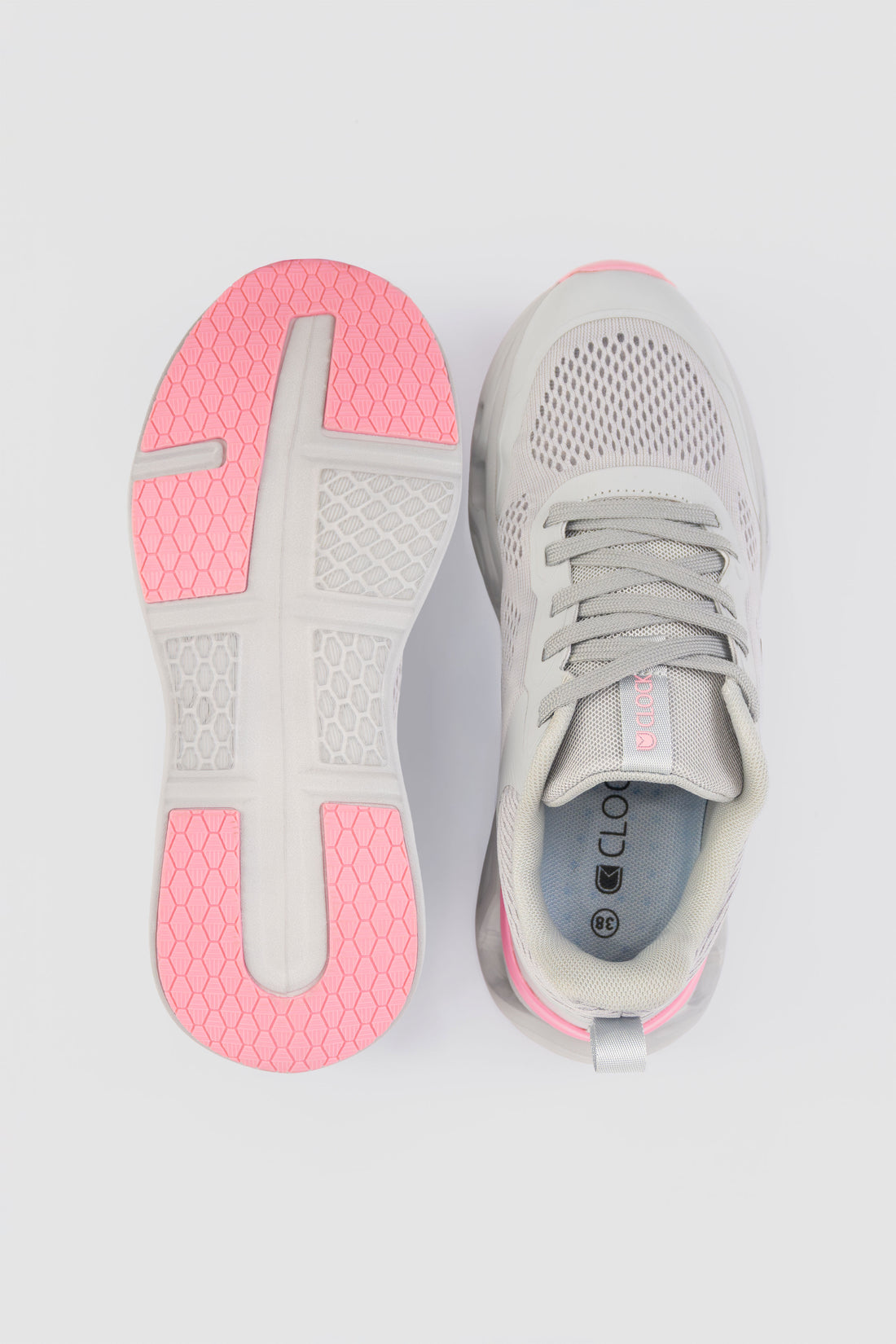 TENIS MUJER GRIS RUNNING