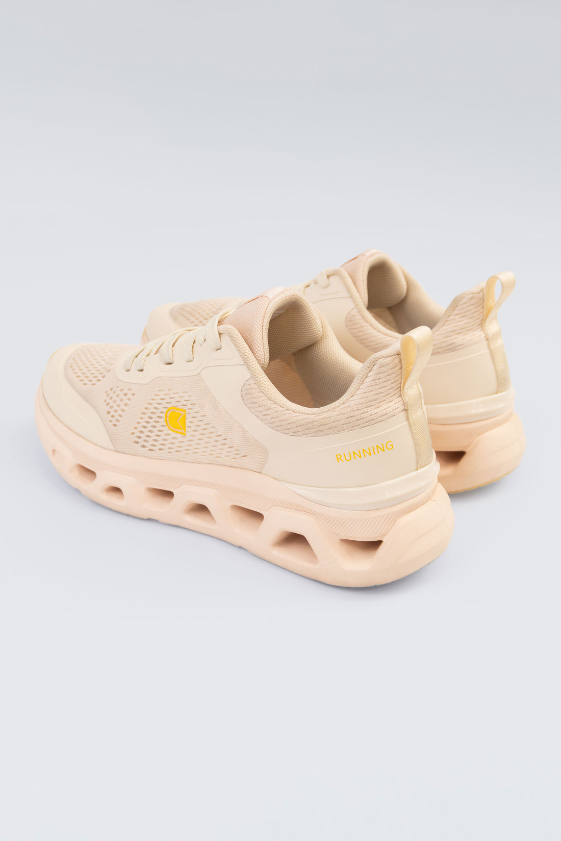 TENIS MUJER ROSA EMPOLVADO RUNNING