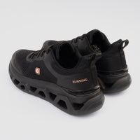 TENIS MUJER TOTAL NEGRO RUNNING