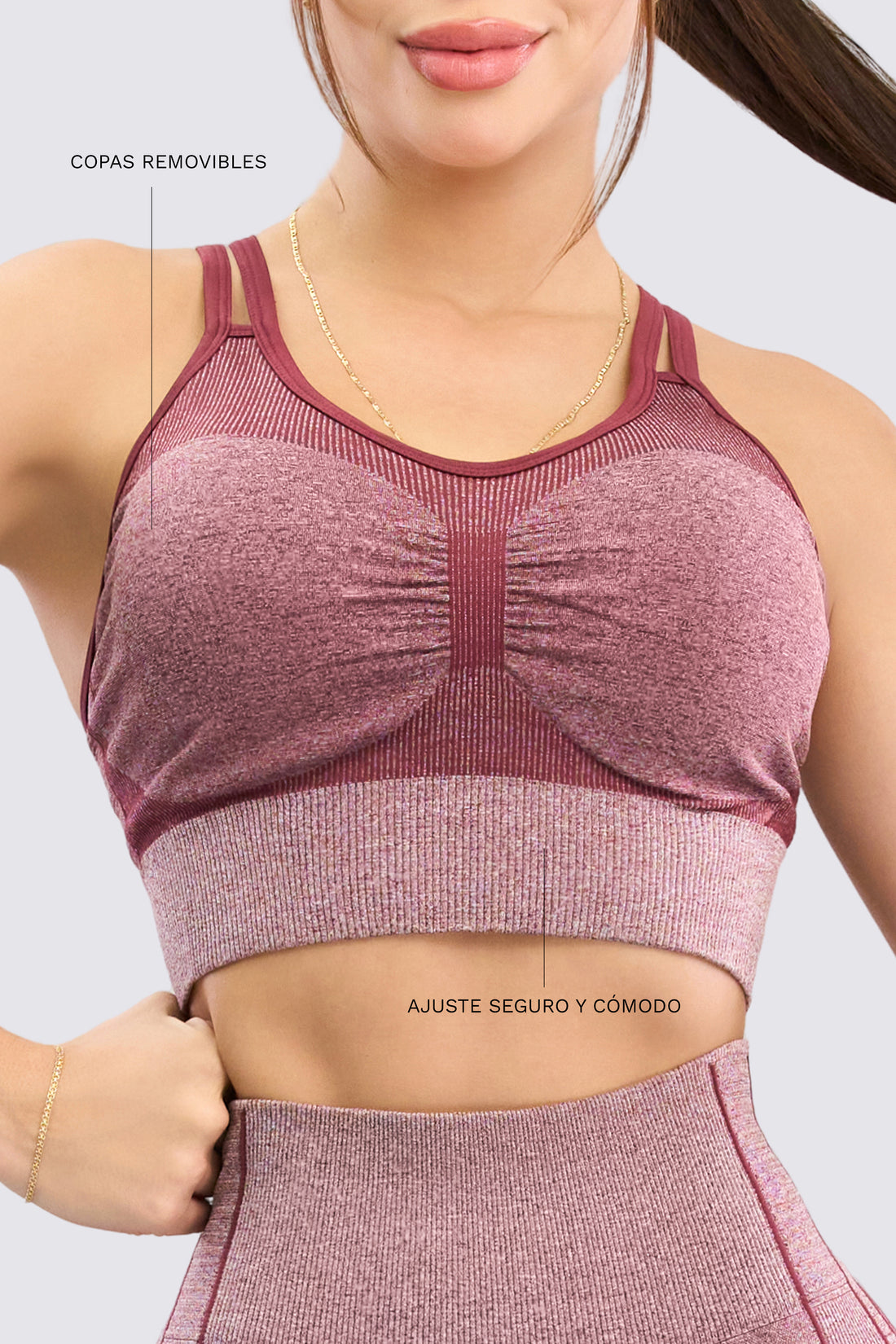 TOP DE ALTO SOPORTE VINOTINTO RVC