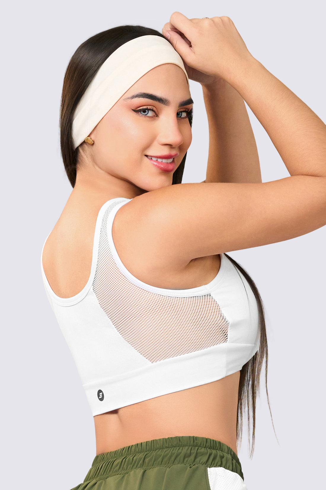 TOP RUNNING ALTO SOPORTE BLANCO RVC