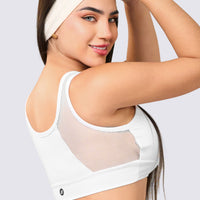 TOP RUNNING ALTO SOPORTE BLANCO RVC