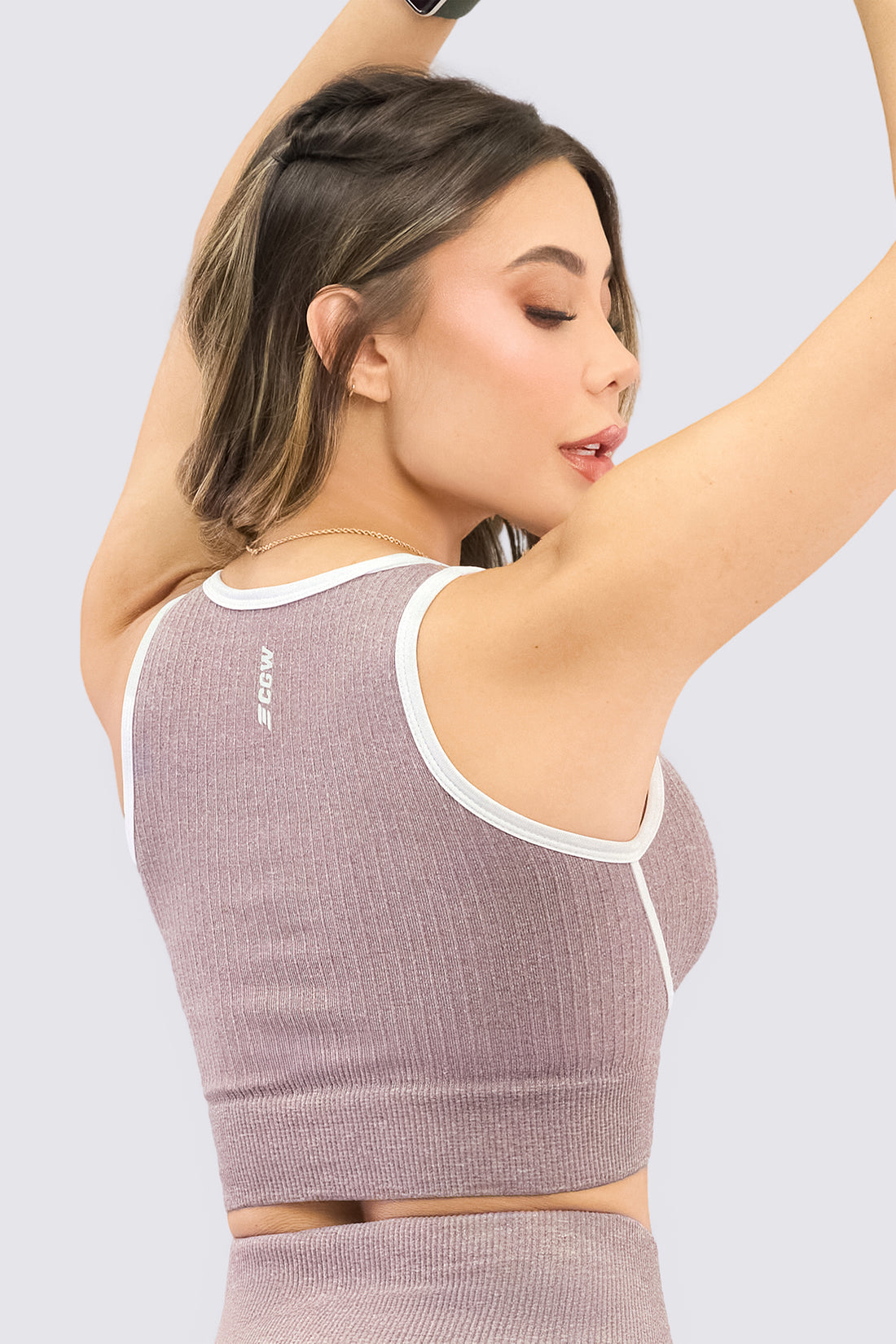 TOP PALO DE ROSA VENAS EN CONTRASTE RVC