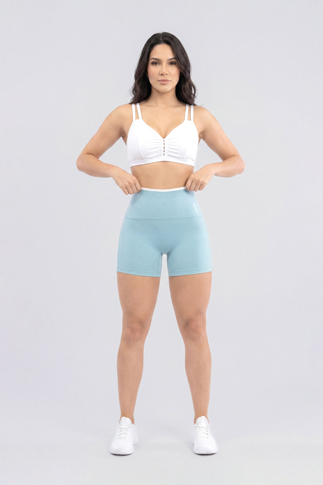 BIKER AZUL CLARO TIRO ALTO RVC