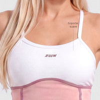 TOP MALLA TRANSPIRABLE ROSA MUSE CCR