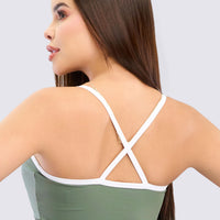 TOP VERDE CUT-OUT FRONTAL RVC