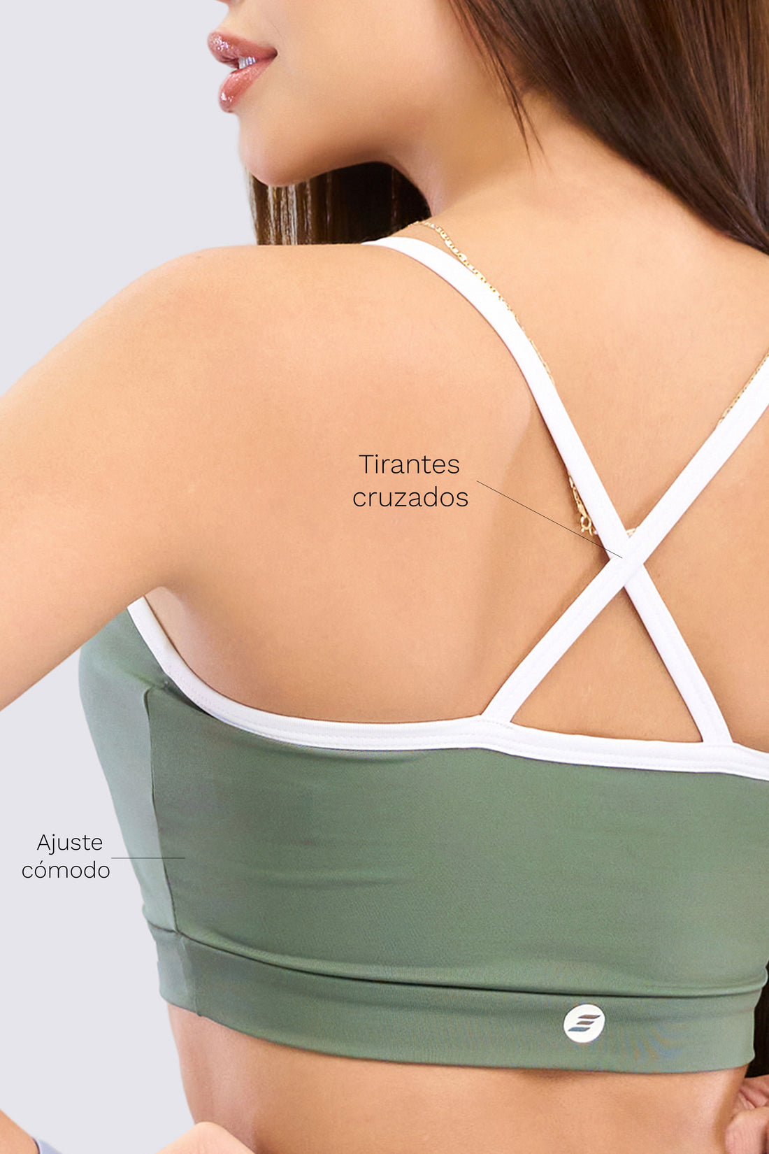 TOP VERDE CUT-OUT FRONTAL RVC