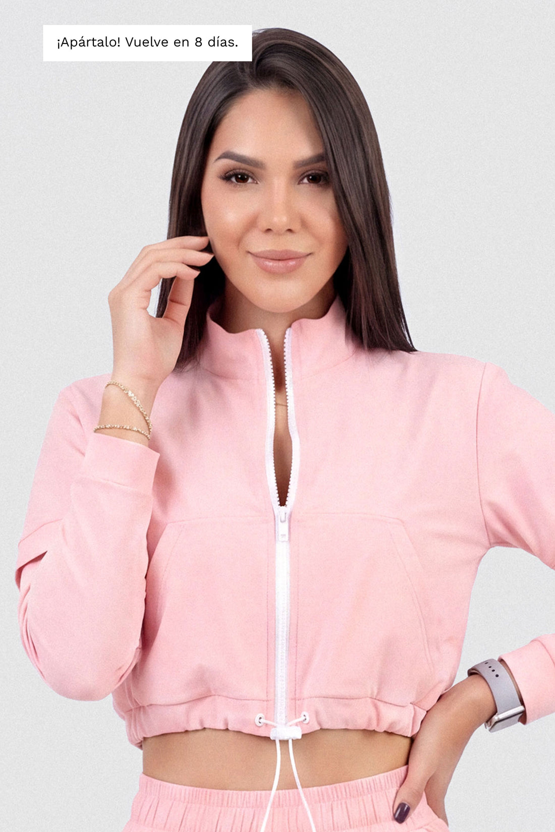 CHAQUETA AJUSTE REGULABLE ROSA MUSE CCR