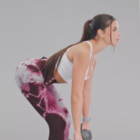 LEGGINGS TIE DYE CEREZO OSCURO RVC