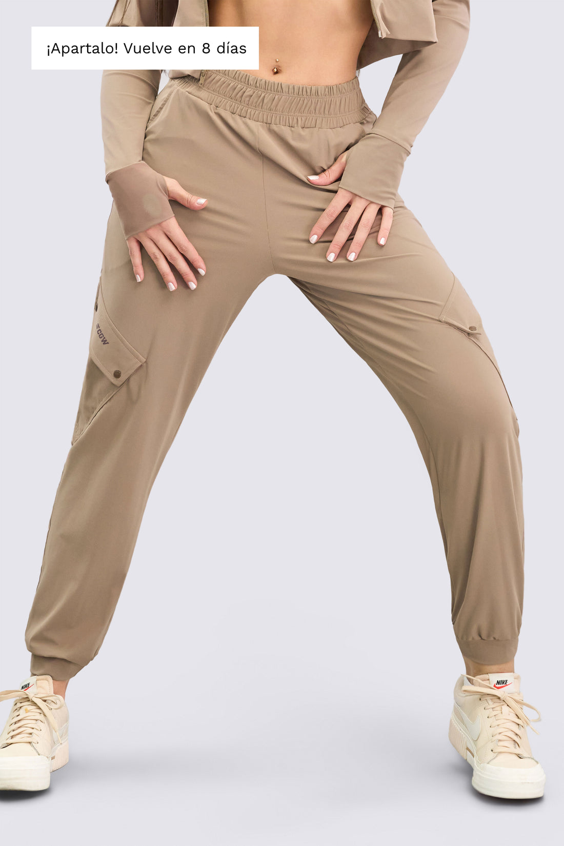 JOGGER AJUSTE CÓMODO CHOCOLATE RVC