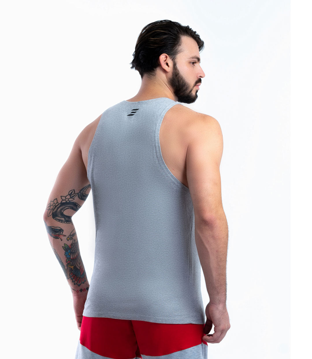 Camiseta Esqueleto Deportiva Para Hombre Gris 0505GC Colombian