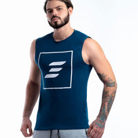 Camiseta Sisa Deportiva Para Hombre Azul 0506AT | Colombian Gymwear